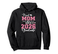 Proud Mom 2026 Graduate Graduation Hoodie - Fun Novelty Design Men Women - T-Shirt, Sweatshirt, Hoodie