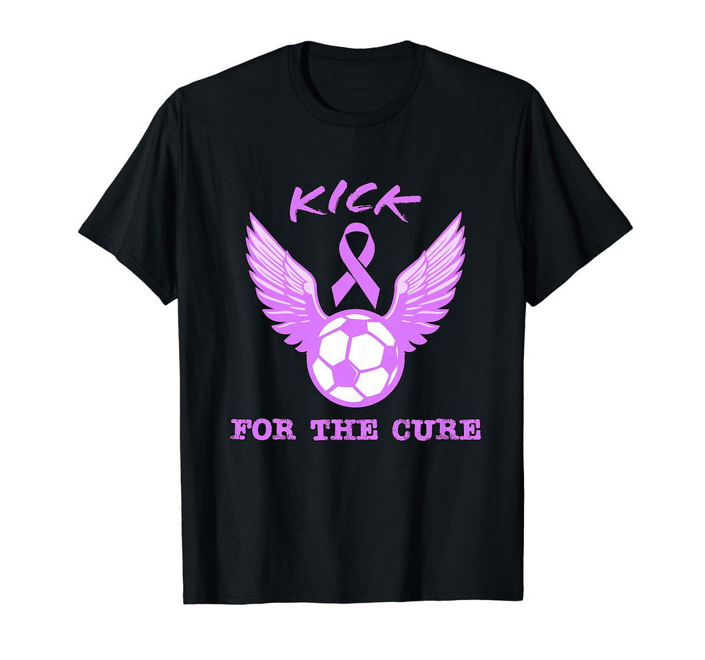 Kick Cure Pancreatic Cancer T-Shirt - Casual Everyday Wear Men Women - T-Shirt, Sweatshirt, Hoodie