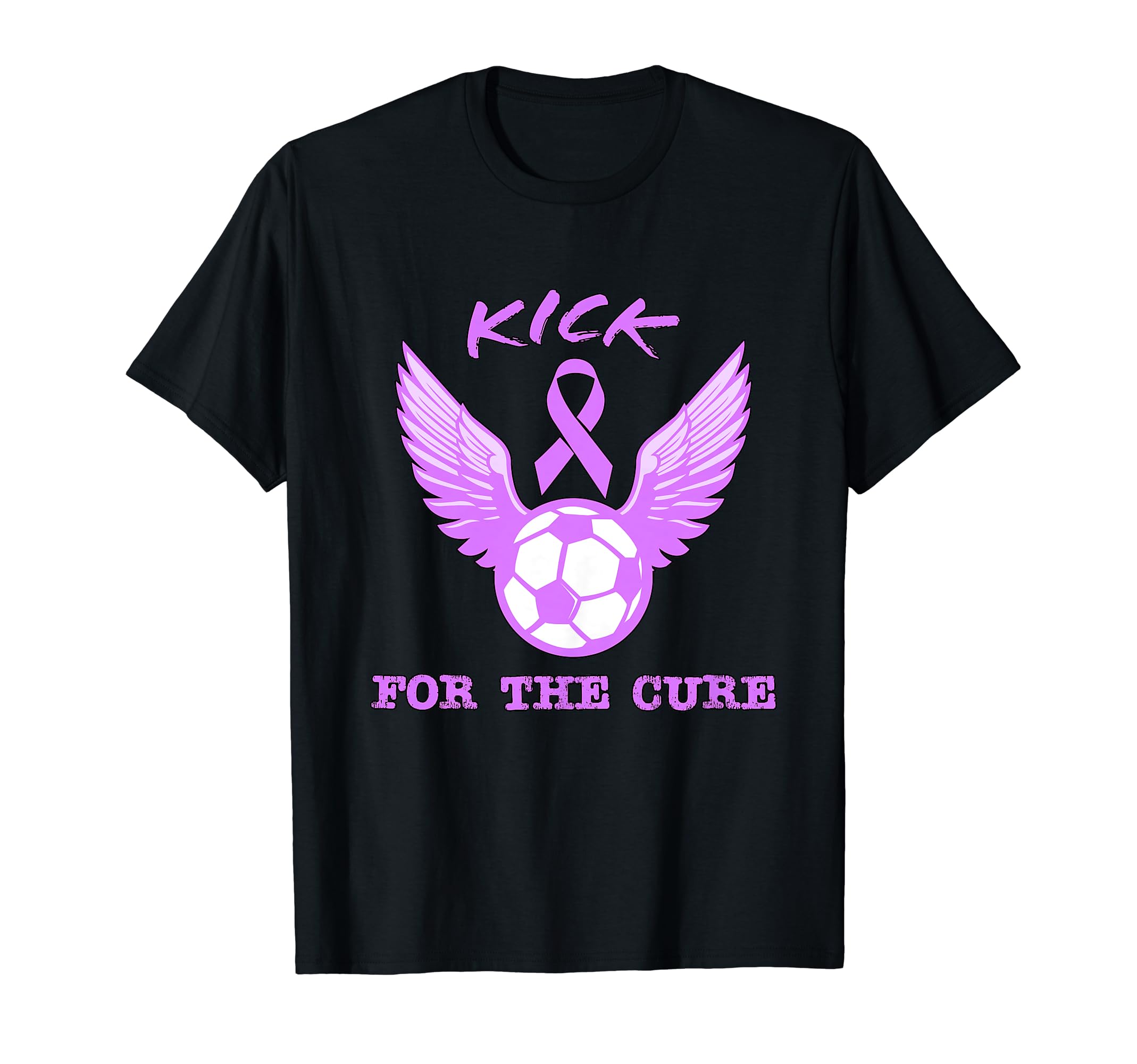 Kick Cure Pancreatic Cancer T-Shirt - Casual Everyday Wear Men Women - T-Shirt, Sweatshirt, Hoodie