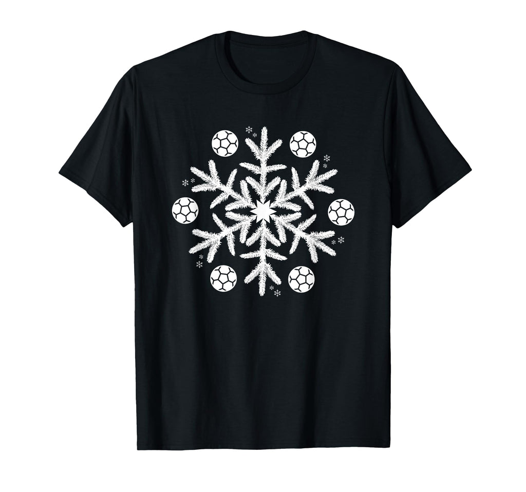 Snowflake Soccer T-Shirt - Casual Everyday Wear Unisex - T-Shirt, Sweatshirt, Hoodie