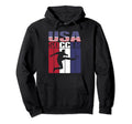 Proud America Soccer Team Supporter Hoodie - Fun Novelty Design for Adults - T-Shirt, Sweatshirt, Hoodie