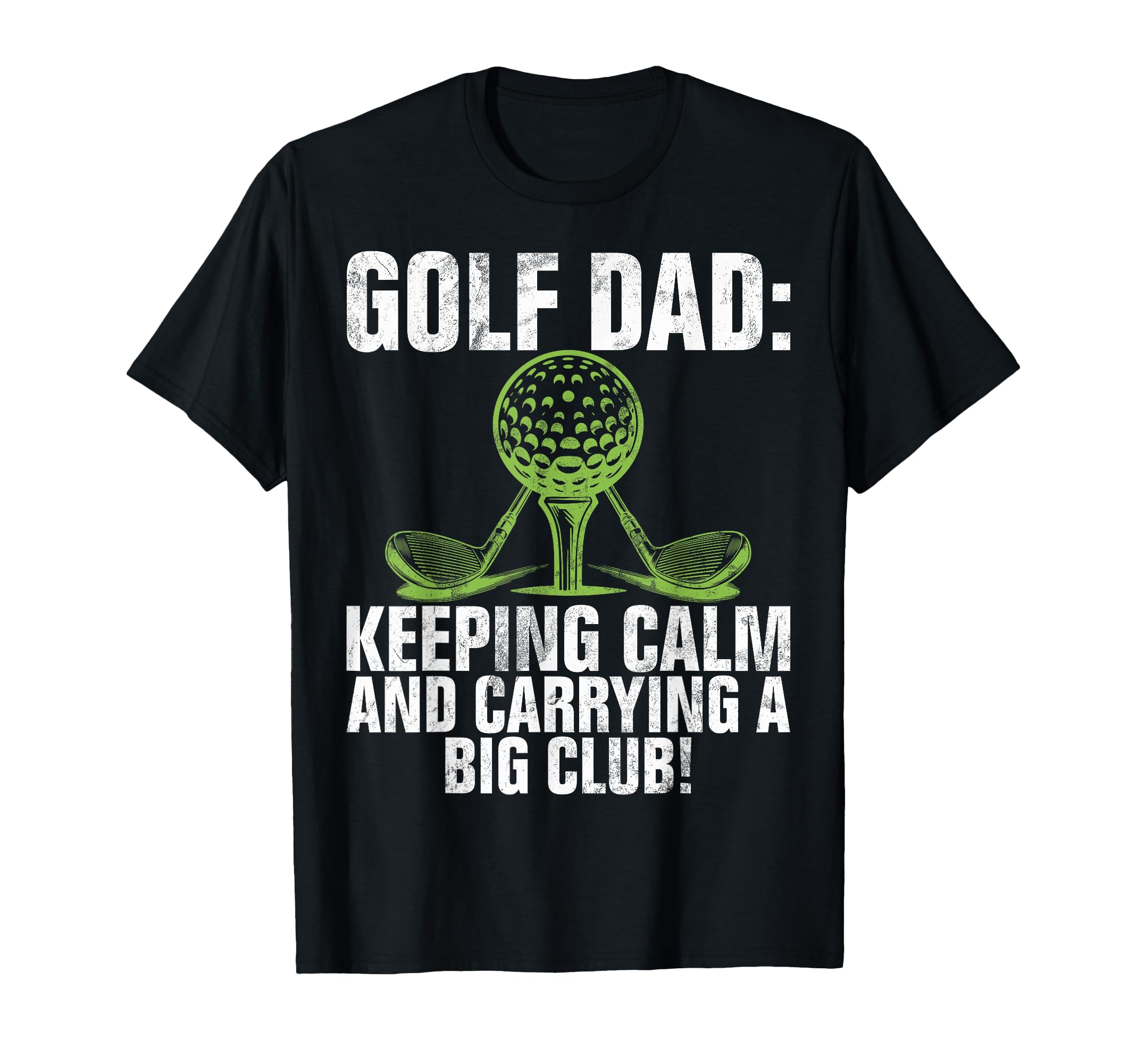 Keeping Calm And Carrying Big Club T-Shirt - Trendy Graphic for Adults - T-Shirt, Sweatshirt, Hoodie