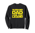 Fathers Day Birthday Mowing Husband Sweatshirt - Trendy Graphic for Adults - T-Shirt, Sweatshirt, Hoodie