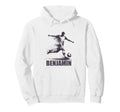 Benjamin Soccer Personalized First Hoodie - Aesthetic Graphic Men Women - T-Shirt, Sweatshirt, Hoodie