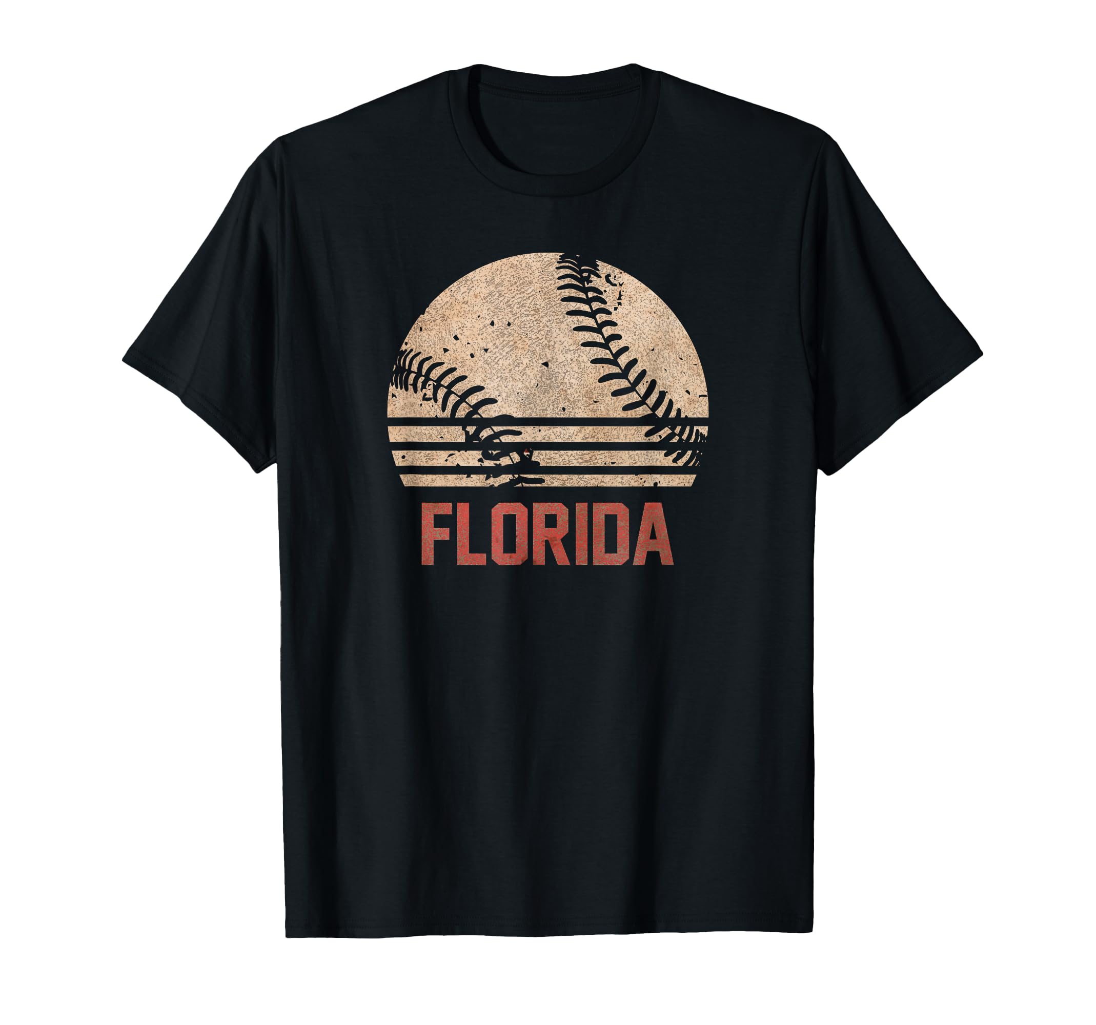 Baseball Florida Softball Gift T-Shirt - Minimalist Print for Adults - T-Shirt, Sweatshirt, Hoodie