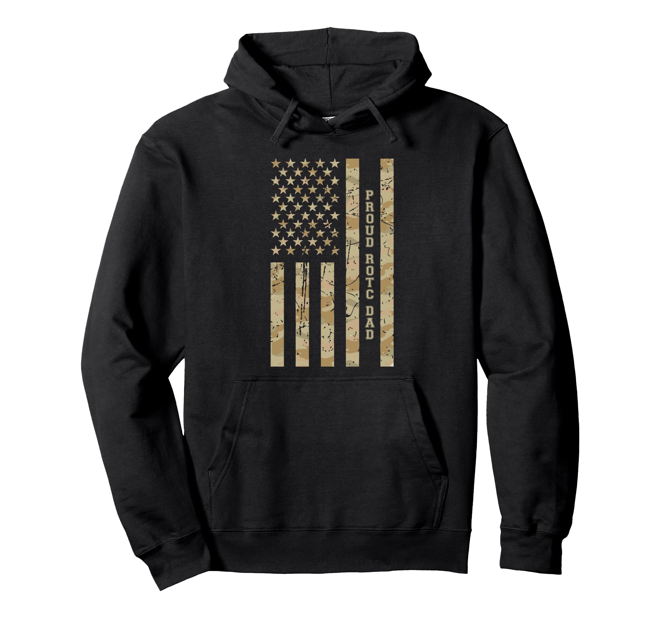 Proud Rotc Dad Military Family Desert Hoodie - Streetwear Style for Adults - T-Shirt, Sweatshirt, Hoodie