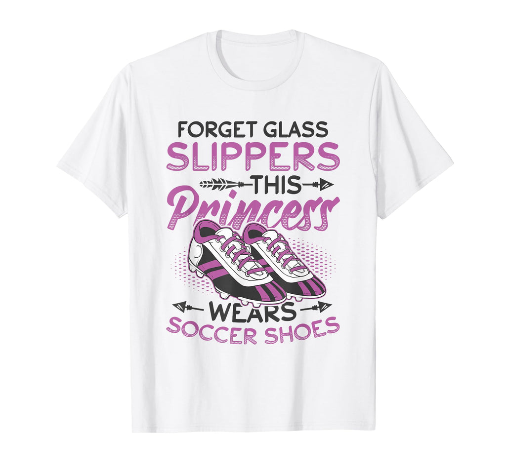 Princess Wears Soccer Shoes Female T-Shirt - Unique Graphic for Adults - T-Shirt, Sweatshirt, Hoodie