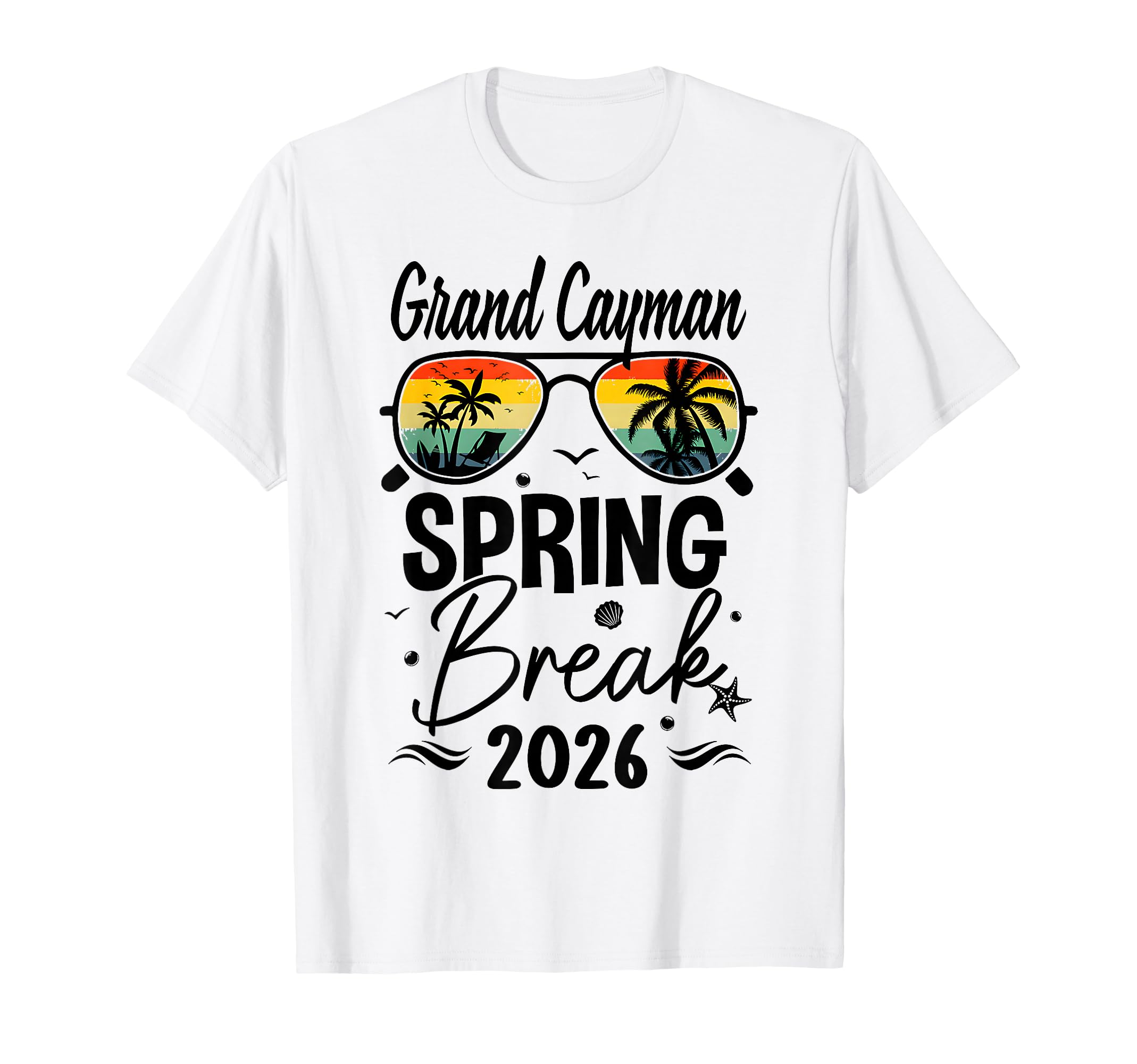 Grand Cayman Spring Break 2026 T-Shirt - Trendy Graphic Men Women - T-Shirt, Sweatshirt, Hoodie