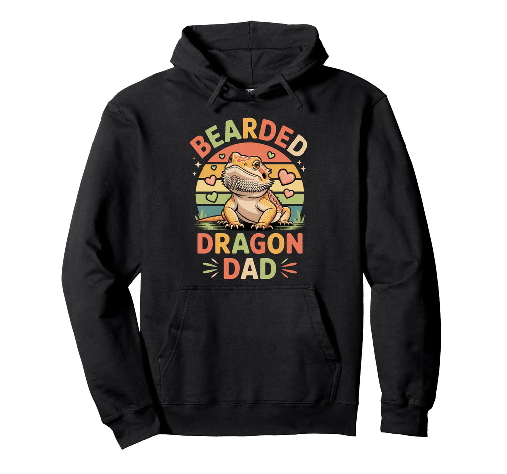 Funny Lizard Owner Bearded Dragon Hoodie - Fun Novelty Design Men Women - T-Shirt, Sweatshirt, Hoodie