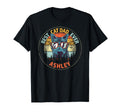 Ashley Best Cat Dad Ever Funny Custom T-Shirt - Graphic Print Men Women - T-Shirt, Sweatshirt, Hoodie