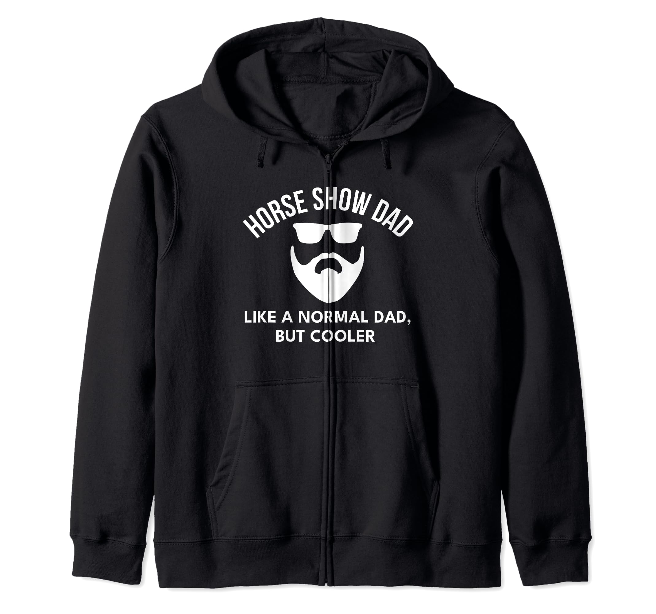 Funny Bearded Horse Show Dad T Shirts T-Shirt - Unique Graphic Men Women - T-Shirt, Sweatshirt, Hoodie