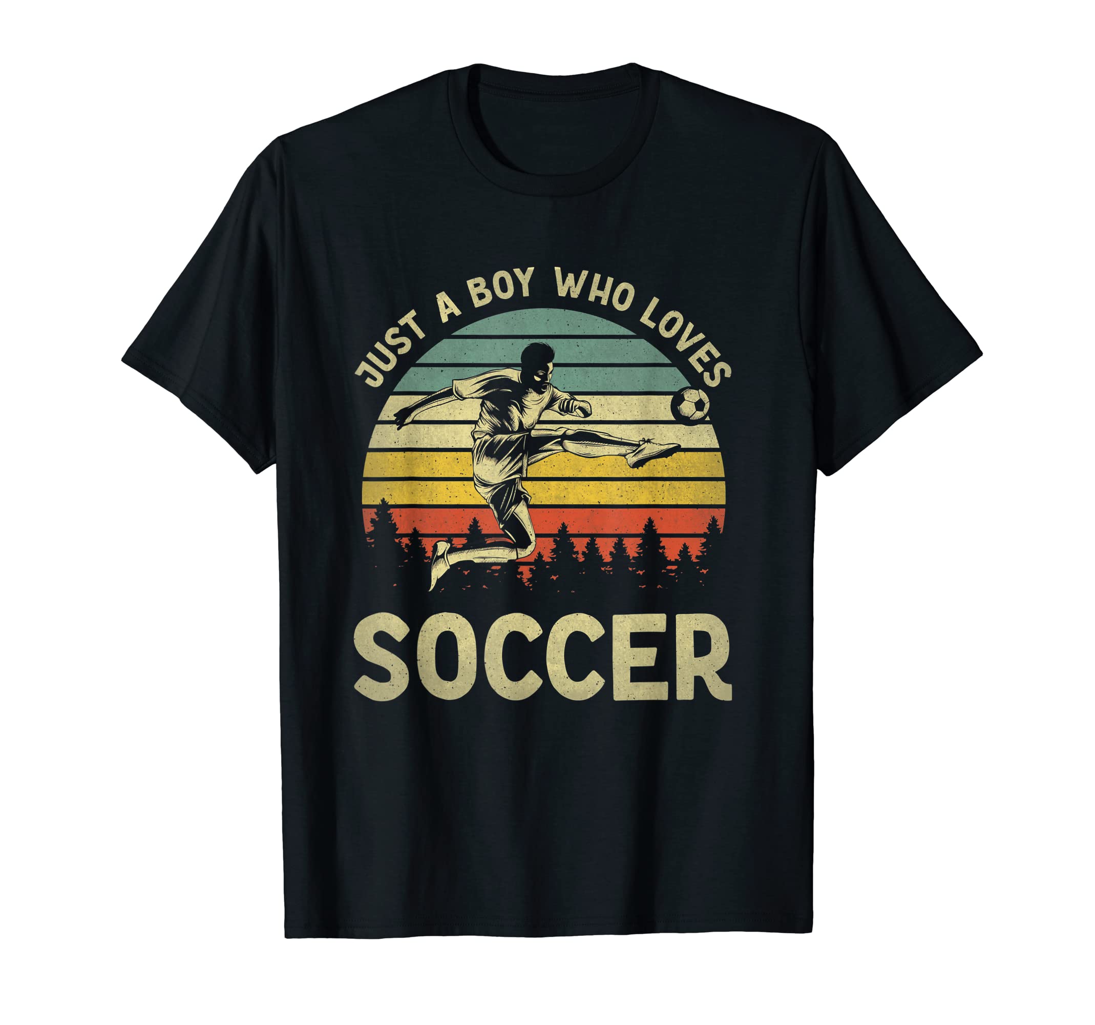 Just Who Loves Soccer Funny Soccer T-Shirt - Aesthetic Graphic Men Women - T-Shirt, Sweatshirt, Hoodie
