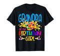 Grandpa Birthday Little Artist Paint T-Shirt - Minimalist Print Men Women - T-Shirt, Sweatshirt, Hoodie