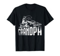 Train Lover Grandpa Gift T-Shirt - Graphic Print Men Women - T-Shirt, Sweatshirt, Hoodie