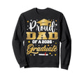 Proud Dad 2026 Graduate Awesome Sweatshirt - Aesthetic Graphic Men Women - T-Shirt, Sweatshirt, Hoodie