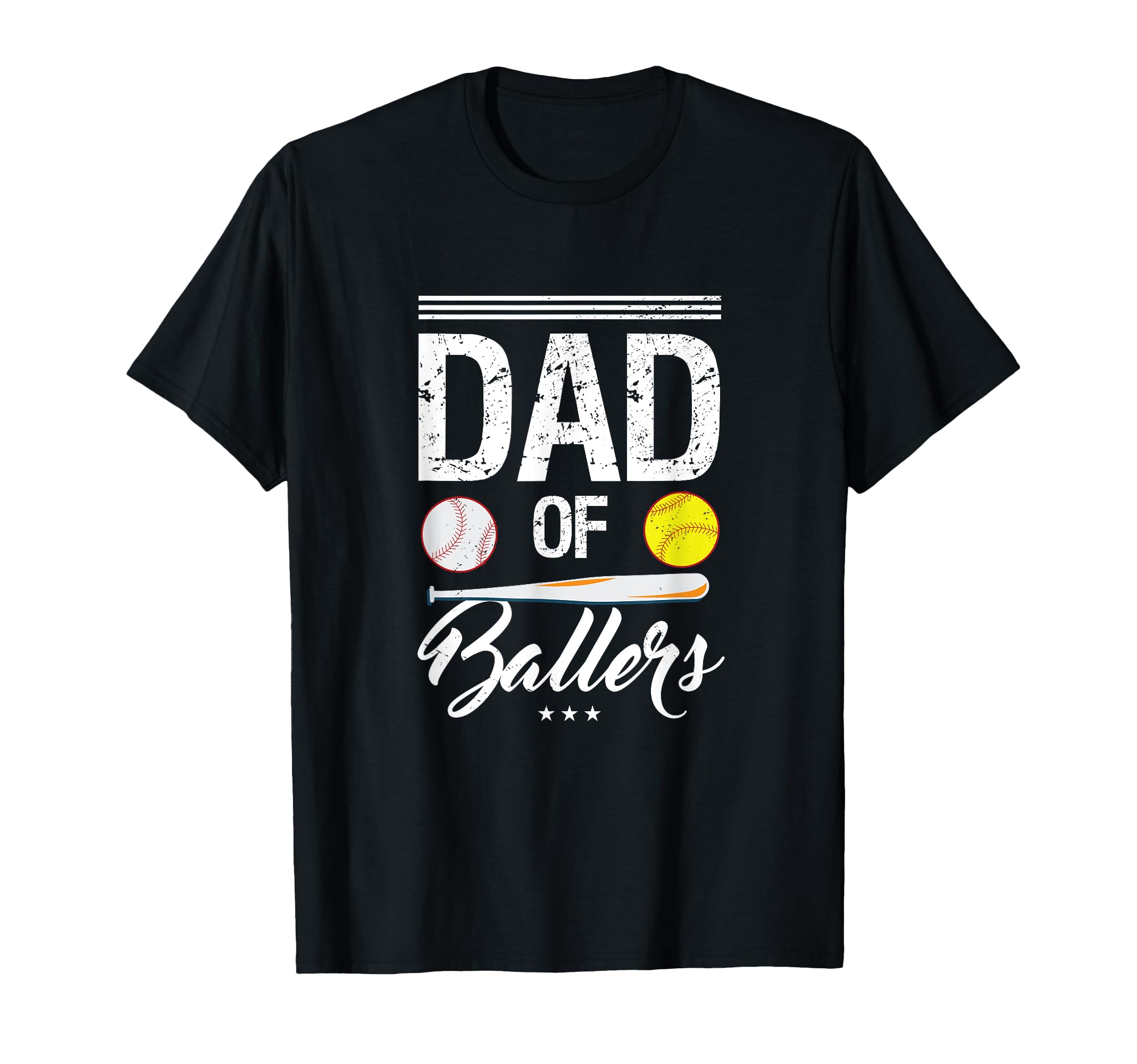 Dad Ballers Baseball Dad Sofball T-Shirt - Streetwear Style Men Women - T-Shirt, Sweatshirt, Hoodie