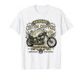 Fathers Day Biker Dad Grunge Chopper T-Shirt - Novelty Apparel for Adults - T-Shirt, Sweatshirt, Hoodie