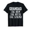 Grandad Myth Legend Fathers Day T-Shirt - Unique Graphic Unisex - T-Shirt, Sweatshirt, Hoodie