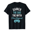 Mens Gamer Dad Myth Legend Gaming T-Shirt - Unique Graphic for Adults - T-Shirt, Sweatshirt, Hoodie