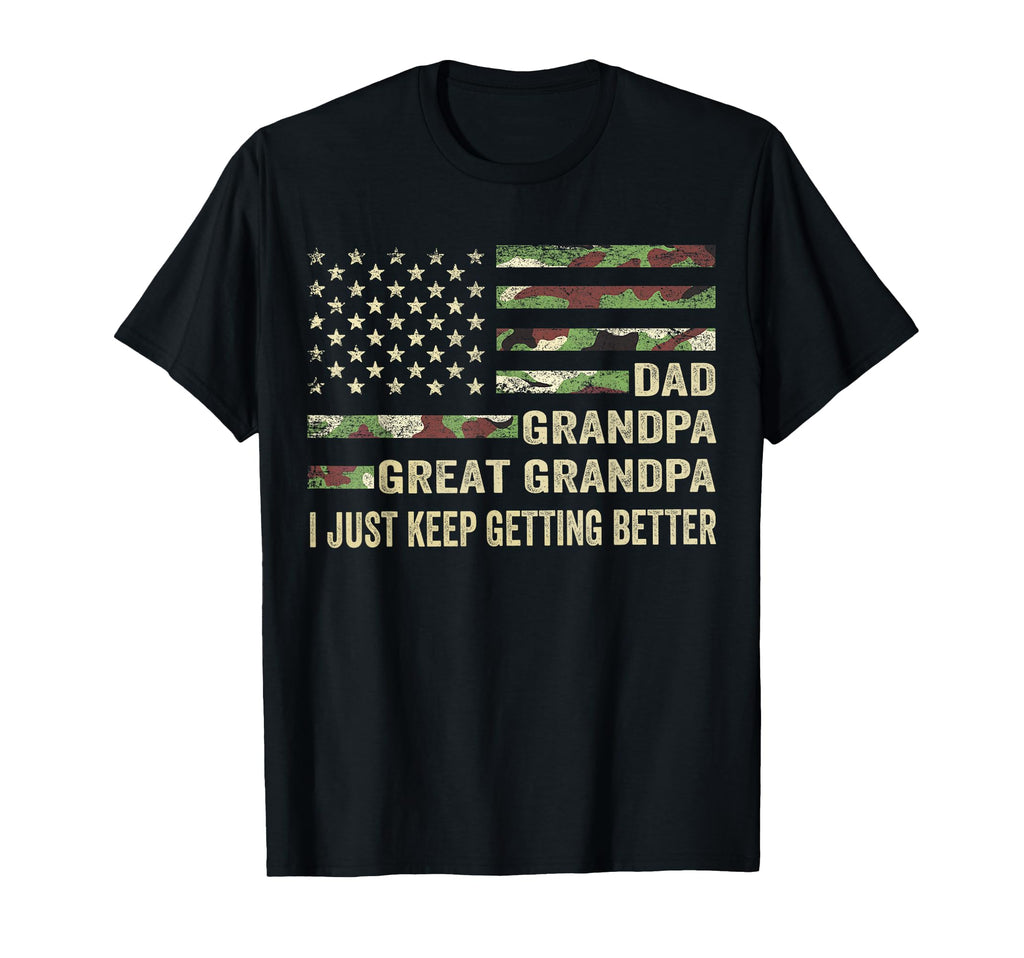 From Grandkids Dad Grandpa Great T-Shirt - Casual Everyday Wear Men Women - T-Shirt, Sweatshirt, Hoodie