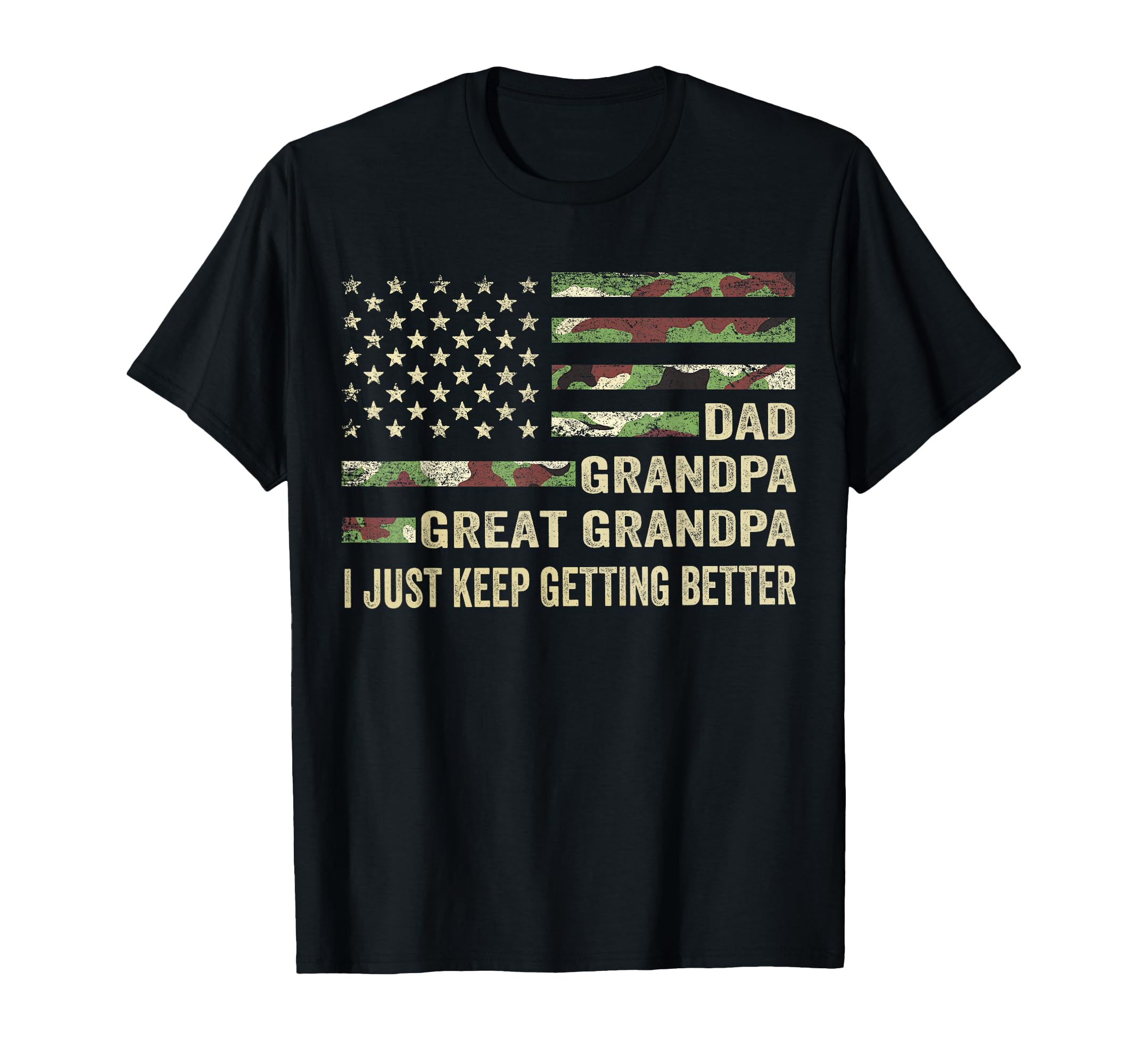 From Grandkids Dad Grandpa Great T-Shirt - Casual Everyday Wear Men Women - T-Shirt, Sweatshirt, Hoodie