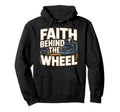 Christian Truck Driver Trucker Hoodie - Unique Graphic for Adults - T-Shirt, Sweatshirt, Hoodie