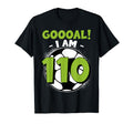 110 Year Old Birthday Soccer Themed T-Shirt - Trendy Graphic Men Women - T-Shirt, Sweatshirt, Hoodie