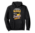 Proud Nana Softball Senior 2027 Graduate Hoodie - Novelty Apparel Unisex - T-Shirt, Sweatshirt, Hoodie