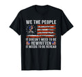 We People American Flag Patriotic 1776 Usa T-Shirt - Graphic Print Unisex - T-Shirt, Sweatshirt, Hoodie