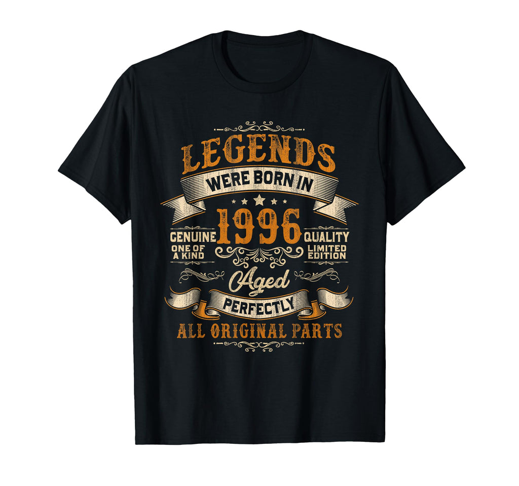 30 Years Old 1996 Legend 30Th Birthday T-Shirt - Graphic Print Men Women - T-Shirt, Sweatshirt, Hoodie