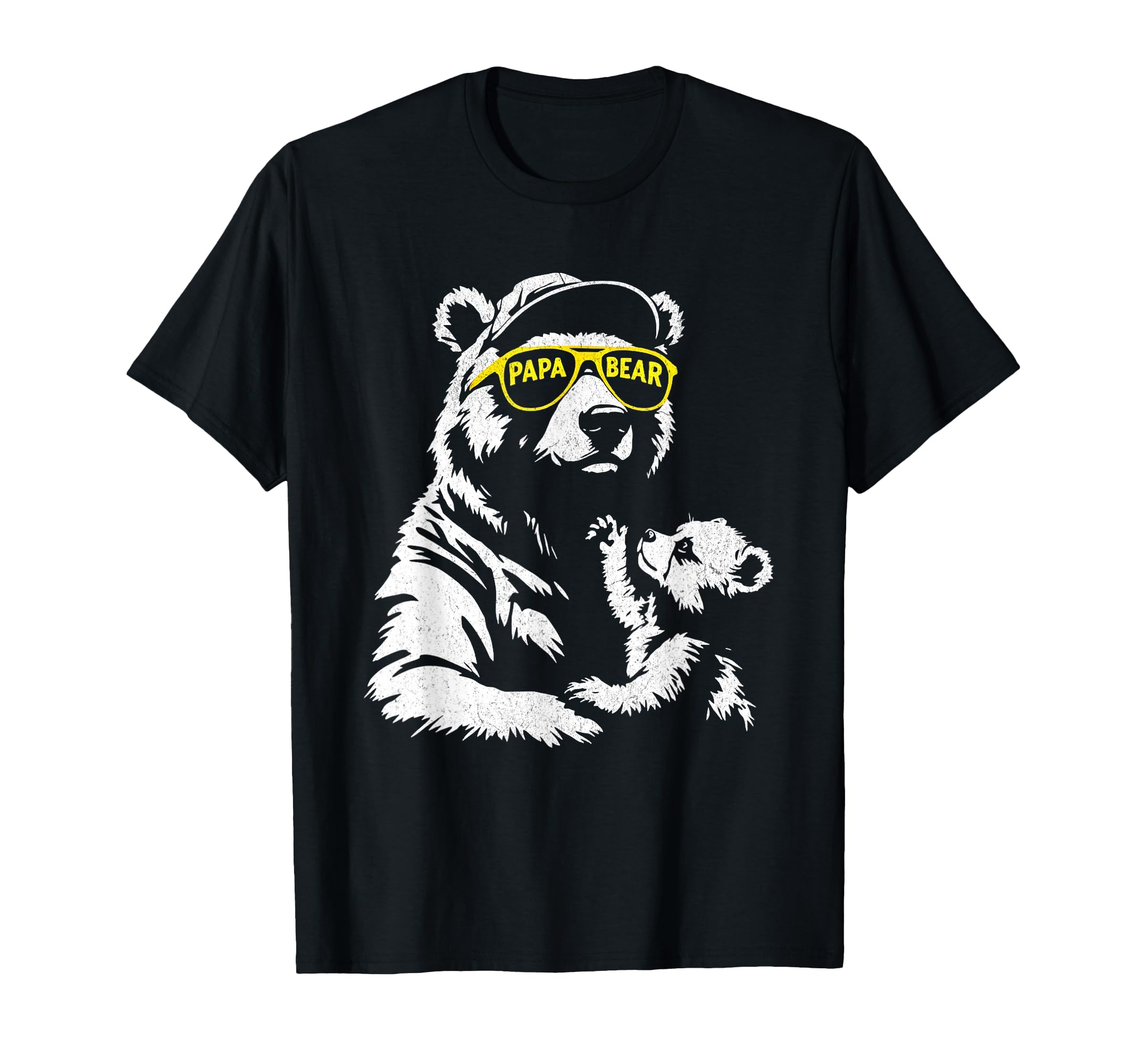 Papa Bear Best Dad Gifts Bear T-Shirt - Casual Everyday Wear Unisex - T-Shirt, Sweatshirt, Hoodie