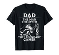 Dad Legendary Gamer Fathers Day T-Shirt - Custom Art Print Men Women - T-Shirt, Sweatshirt, Hoodie