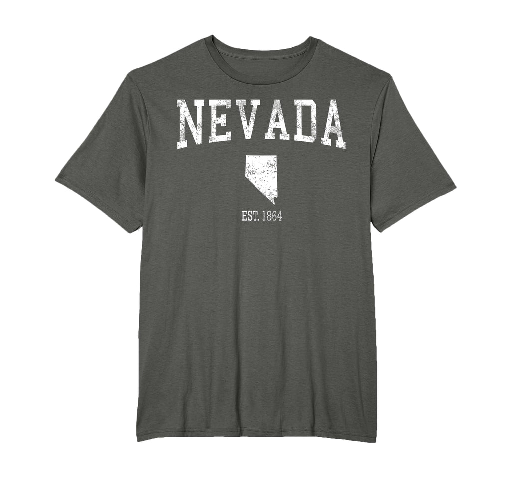 Nevada Sports Nv T-Shirt - Custom Art Print for Adults - T-Shirt, Sweatshirt, Hoodie