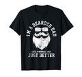 Bearded Beard Dad Daddy Papa T-Shirt - Fun Novelty Design Men Women - T-Shirt, Sweatshirt, Hoodie