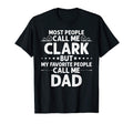 Clark Gift Name Funny Fathers Day T-Shirt - Minimalist Print Men Women - T-Shirt, Sweatshirt, Hoodie
