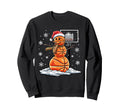 Basketball Snowman Basketball Sweatshirt - Graphic Print Unisex - T-Shirt, Sweatshirt, Hoodie