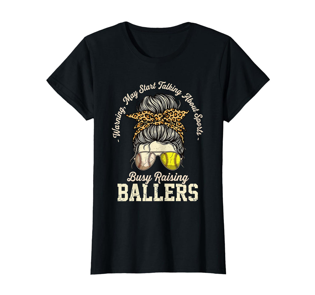Sports Mom Softball Baseball Parent T-Shirt - Minimalist Print Unisex - T-Shirt, Sweatshirt, Hoodie