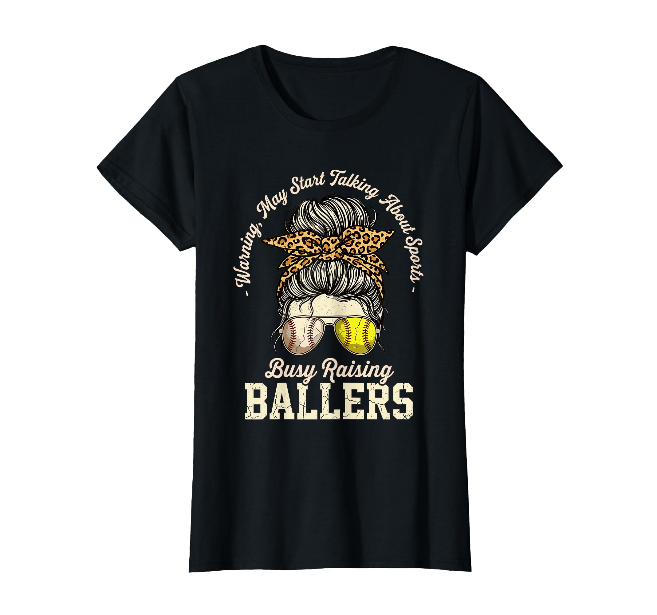 Sports Mom Softball Baseball Parent T-Shirt - Minimalist Print Unisex - T-Shirt, Sweatshirt, Hoodie