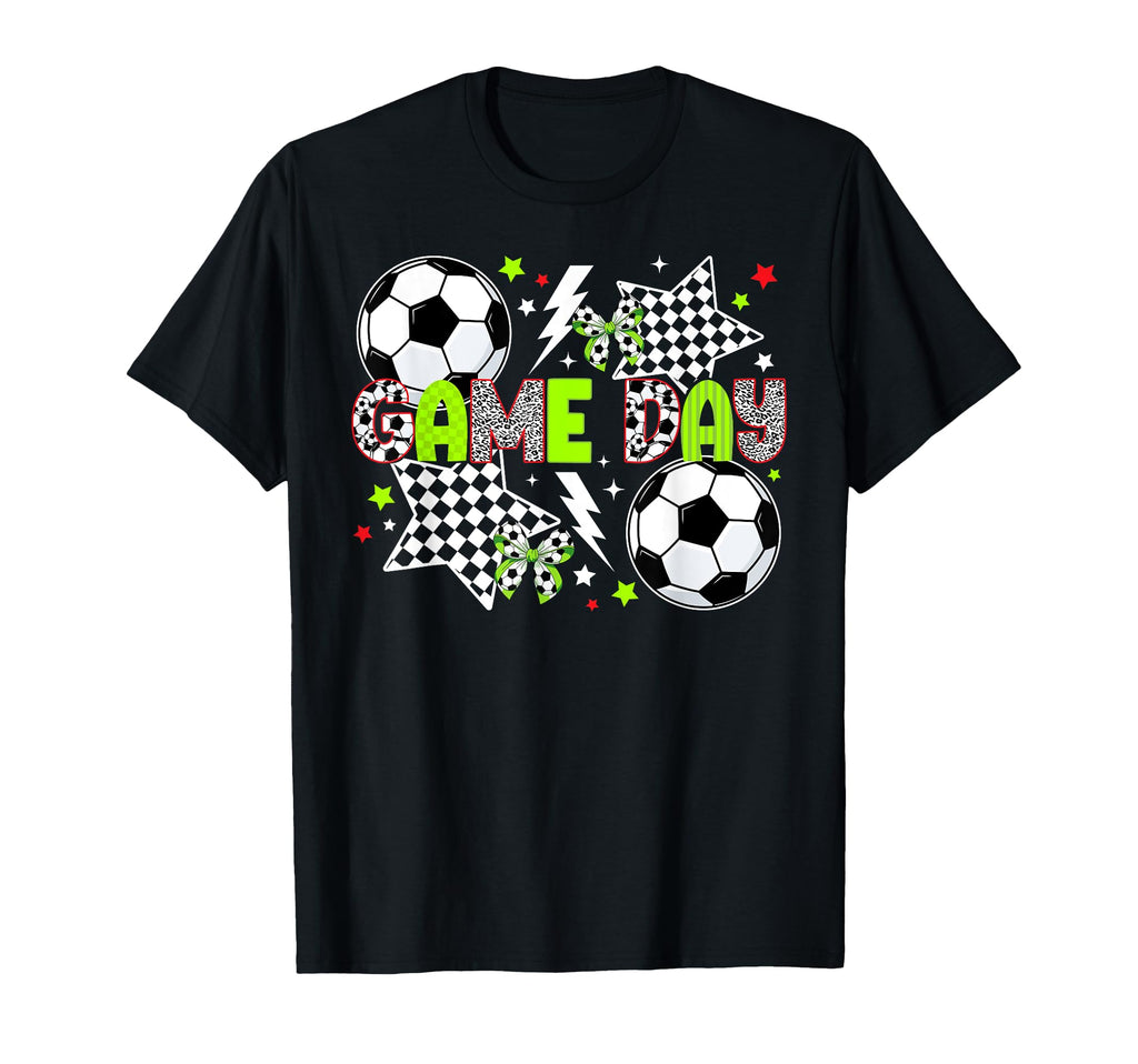 Game Day Soccer Preppy Soccer Game Day T-Shirt - Aesthetic Graphic Unisex - T-Shirt, Sweatshirt, Hoodie