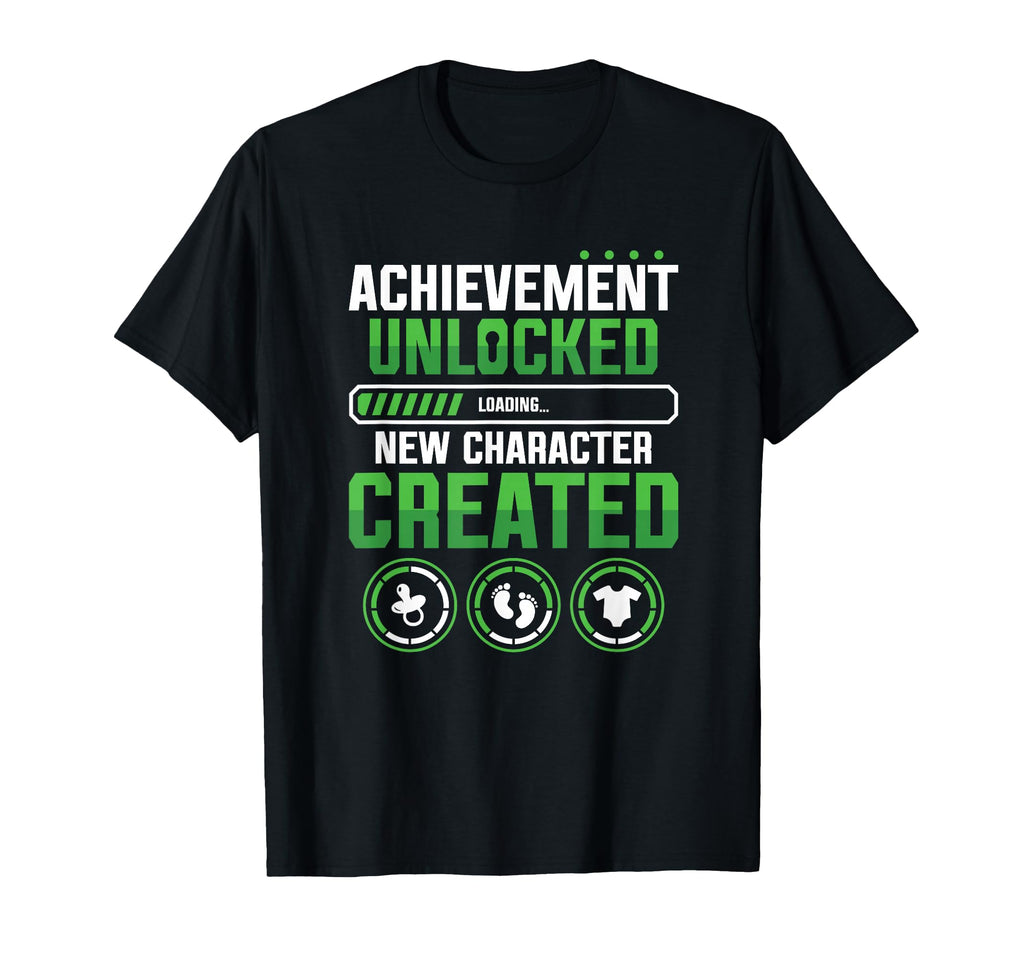 New Character Created Gamer Pregnancy T-Shirt - Novelty Apparel for Adults - T-Shirt, Sweatshirt, Hoodie