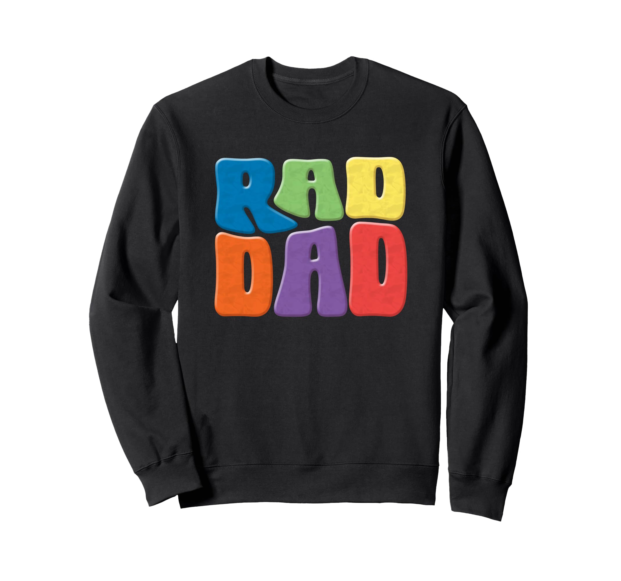 Rad Dad Rad Dad Fathers Day Sweatshirt - Minimalist Print Unisex - T-Shirt, Sweatshirt, Hoodie