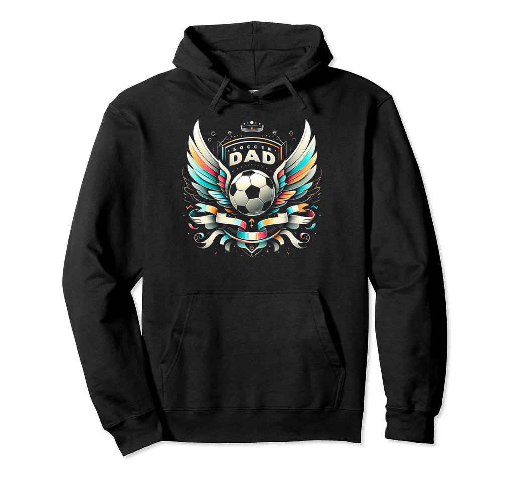Soccer Dad Family Matching Dad Hoodie - Casual Everyday Wear Unisex - T-Shirt, Sweatshirt, Hoodie