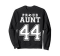 Number 44 Custom Proud Soccer Futbol Sweatshirt - Unique Graphic Unisex - T-Shirt, Sweatshirt, Hoodie