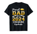 Proud Dad 2024 5Th Grade Graduate T-Shirt - Casual Everyday Wear Men Women - T-Shirt, Sweatshirt, Hoodie