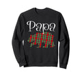 Buffalo Plaid Papa Bear Family Sweatshirt - Streetwear Style for Adults - T-Shirt, Sweatshirt, Hoodie