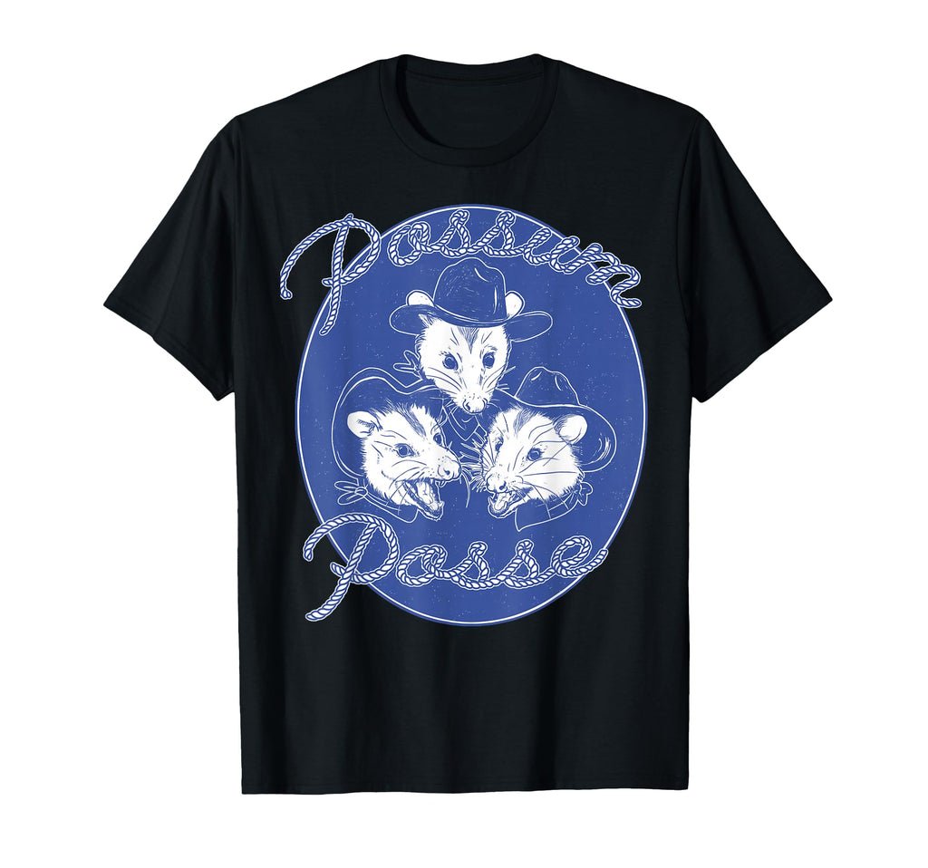Threadless Possum Posse Country T-Shirt - Streetwear Style for Adults - T-Shirt, Sweatshirt, Hoodie