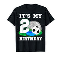 Its My 2 Year Old Birthday Soccer 2Nd T-Shirt - Novelty Apparel for Adults - T-Shirt, Sweatshirt, Hoodie