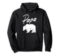 Fathers Day Funny Papa Bear Hoodie - Unique Graphic Men Women - T-Shirt, Sweatshirt, Hoodie
