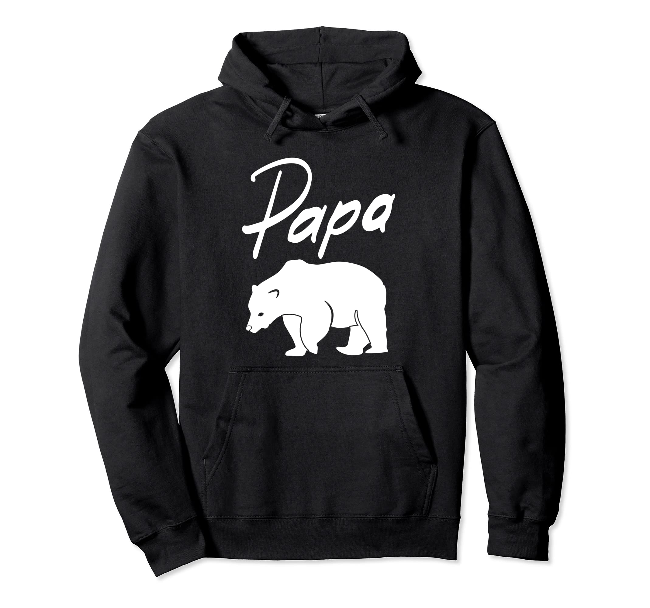 Fathers Day Funny Papa Bear Hoodie - Unique Graphic Men Women - T-Shirt, Sweatshirt, Hoodie