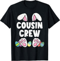 Cousin Crew Easter Bunny Family Matching Funny Happy - Adult & Kids T-Shirts, Sweatshirts & Hoodies apparel design preview 1